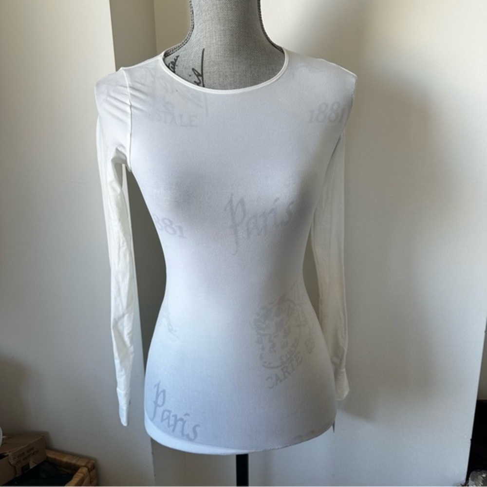 SPANX BNWT On Top and in Control Classic Long Sleeve / S